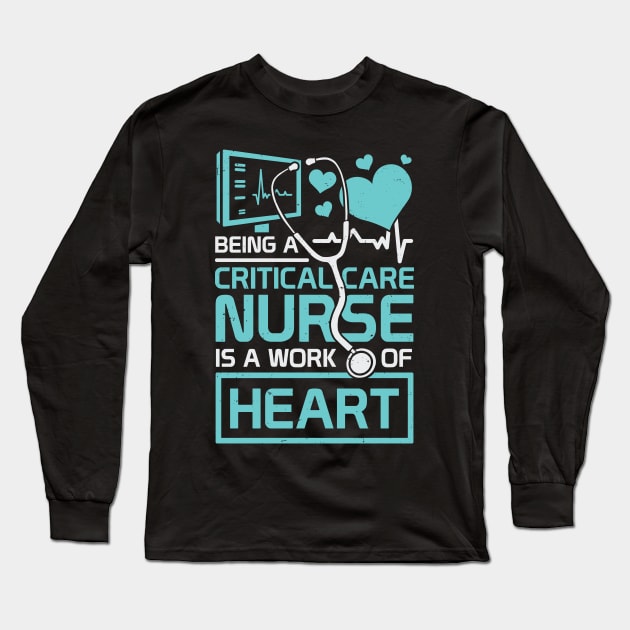 Intensive Critical Care Nurse Gift Long Sleeve T-Shirt by Dolde08